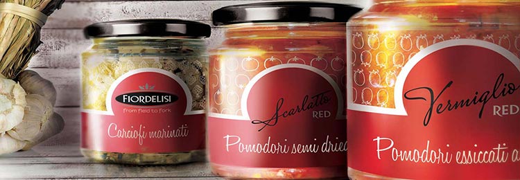Imported italian food products